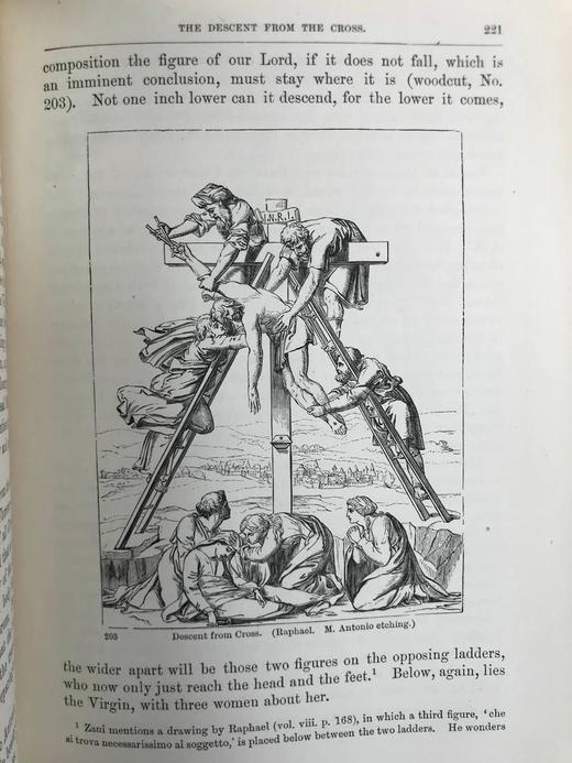 1892年 詹姆森夫人《基督史》（卷2） 160余幅版画插图 全犊皮（vellum）精装大32开 商品图7