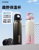 GERM可口可乐趣野运动保温杯600ml极夜黑 商品缩略图1