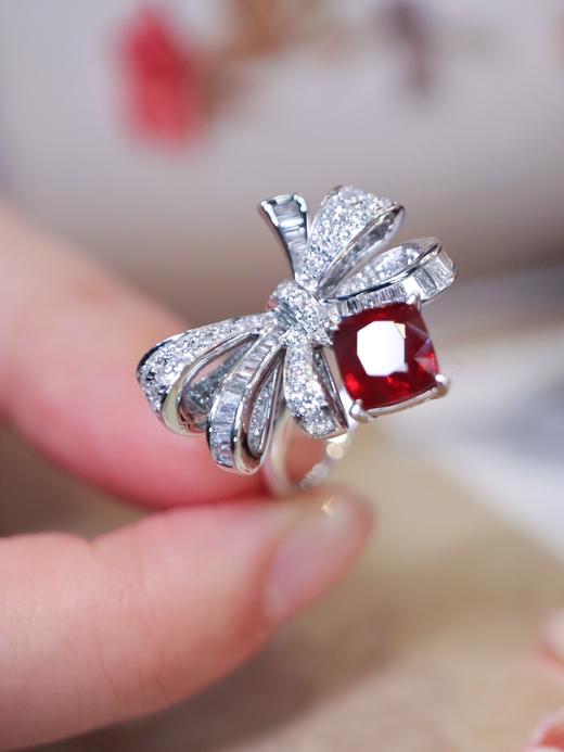 1.85ct 6.68g 红宝石戒指 商品图4