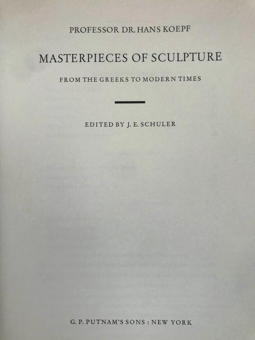 雕塑杰作：从希腊到现代 420余幅插图（45幅彩色） 精装大16开 商品图3