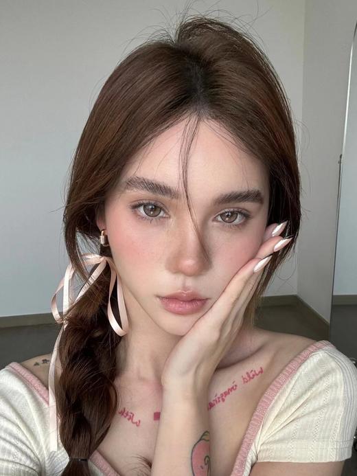 【半年抛大直径】OCEAN GIRL-饱饱泥-棕 -14.5mm【半年抛0-800度 无525/575 】 商品图6