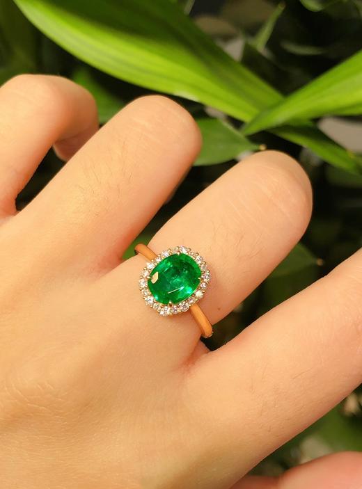 1.98ct 祖母绿戒指 商品图4