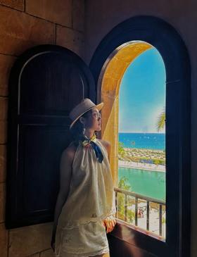 优品堂《迷缀》100％桑蚕丝70×70方巾