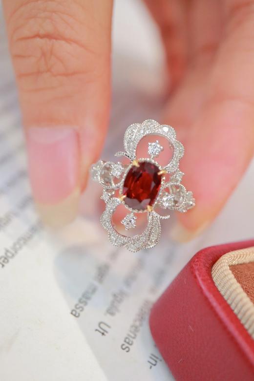 1.28ct 红宝石戒指 商品图4