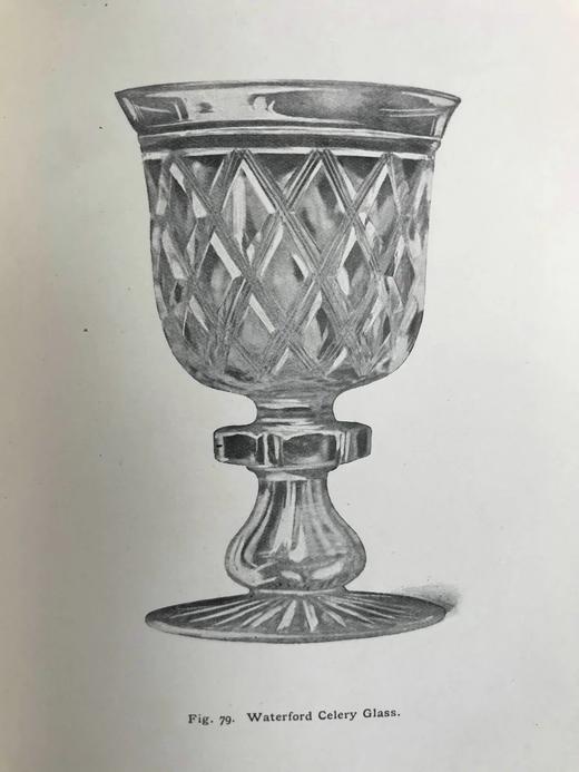1910年 早期英国玻璃杯收藏指南 157幅插图 漆布精装32开 商品图11