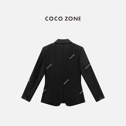COCO ZONE 设计感两粒扣西装外套气质百搭上衣CC1C1603 商品图1