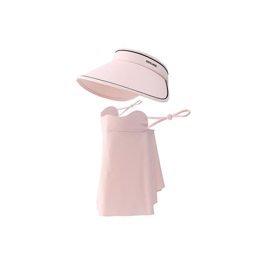 【一顶帽子！三重体验】空顶防晒帽女夏季户外骑车遮脸防紫外线遮阳帽防晒面罩大檐太阳帽，一体防晒设计，加大帽檐，修饰脸型。ry 商品图11