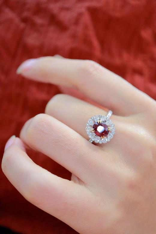 2.15ct 红宝石戒指 商品图7