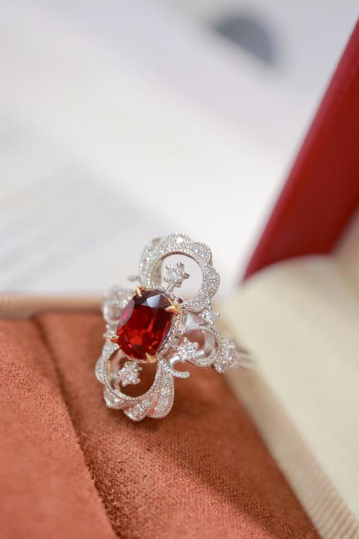 1.28ct 红宝石戒指 商品图3