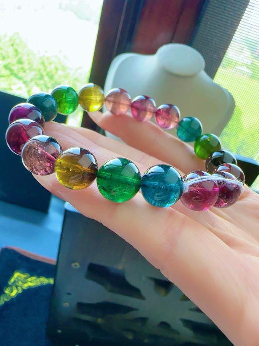 32.7g 10.5mm 碧玺手链 商品图0