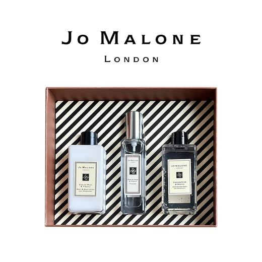 【配礼袋】JO MALONE/祖玛珑限定英国梨洗护香氛三件套（ 身体乳100ml +沐浴露100ml +香水30ml ）【香港直邮】 商品图0