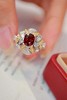 1.15ct 红宝石戒指 商品缩略图1