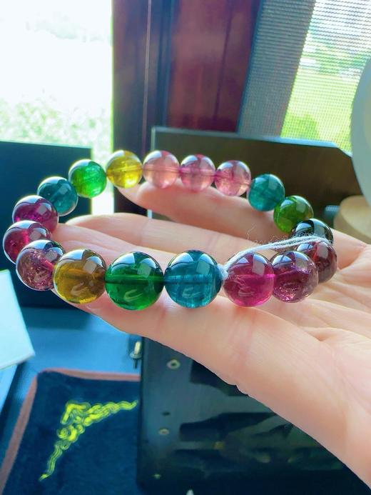 32.7g 10.5mm 碧玺手链 商品图5