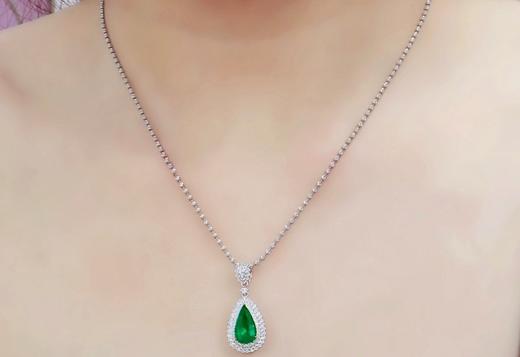 1.76ct 祖母绿吊坠 商品图4