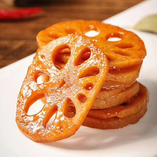 菌菌香刀刀藕片黑鸭味  500g/份 商品图1