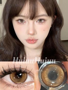 【半年抛中直径】OCEAN GIRL-柿子冰茶-棕 -14.2mm【半年抛0-800度 无525/575 】