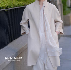 东方立领手工大衣