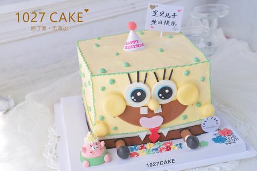 1027CAKE |立体海绵宝宝 派大星（提前2天预订） 商品图2