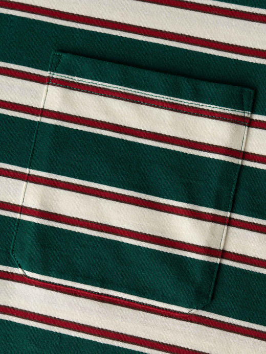 COCO ZONE 100棉条纹撞色长袖T恤休闲圆领上衣CC2B1228 商品图7