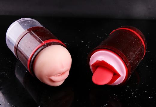 【谜姬】羞涩舌舔震动飞机杯-【质保半年】 商品图4