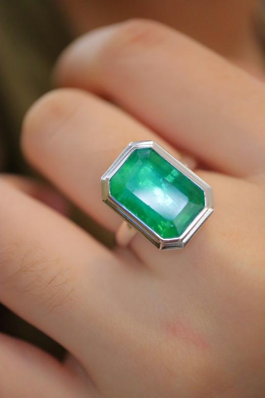 5.52ct 祖母绿戒指 商品图7