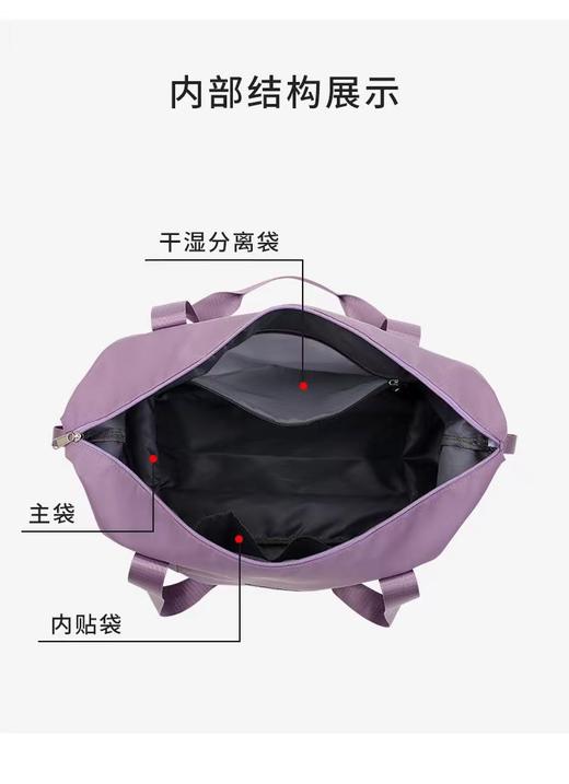 暑期出行必备便携旅行包 行李包 健身包 商品图7