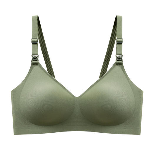 无痕果冻胶哺乳内衣孕妇文胸上托防下垂产后喂奶怀孕期专用上开扣 商品图4