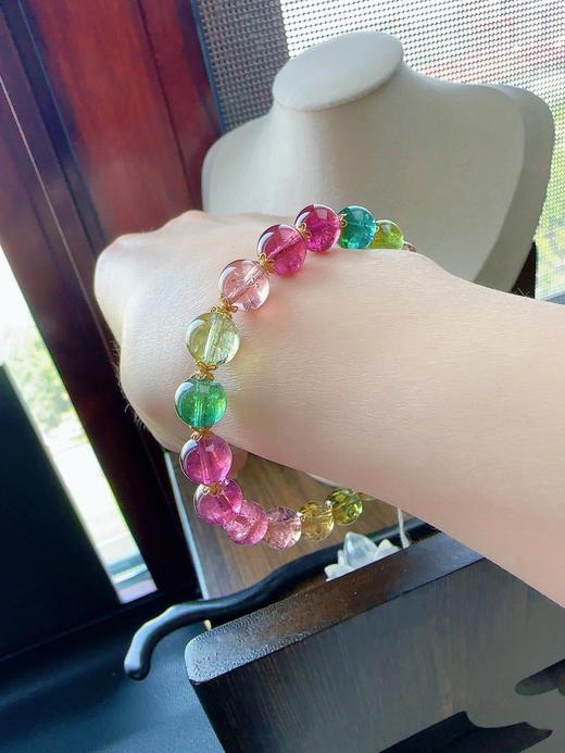 19.75g 8.2mm 碧玺手链 商品图8