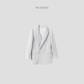 THESOONG|‘肌理之美’意大利水波纹灯芯绒西装外套HWWT3546