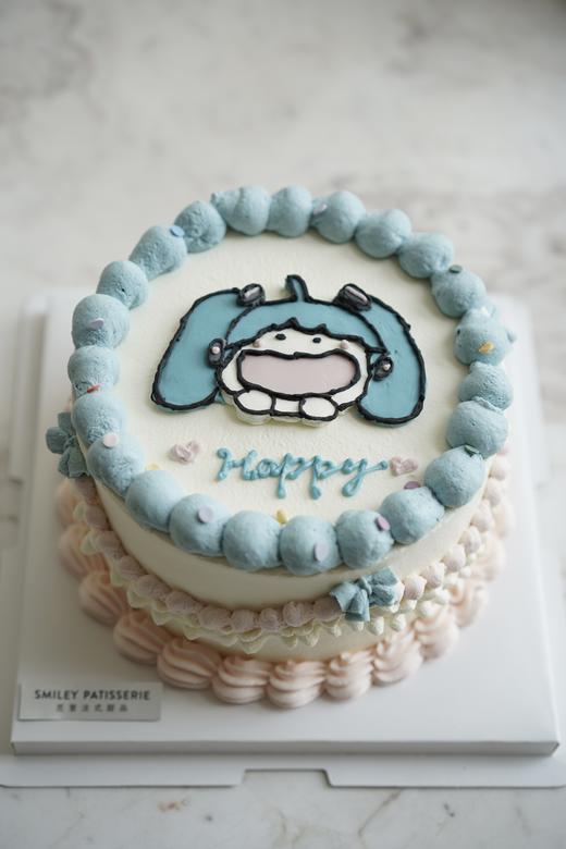 手绘奶油蛋糕 | 鲜果原味奶油 - 初音未来 商品图1