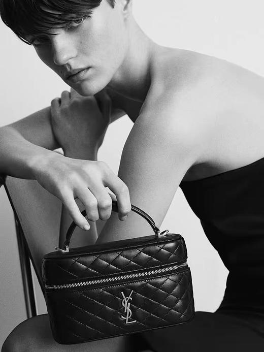 YSL2024新款休闲百搭羊皮手提包单肩包 商品图0