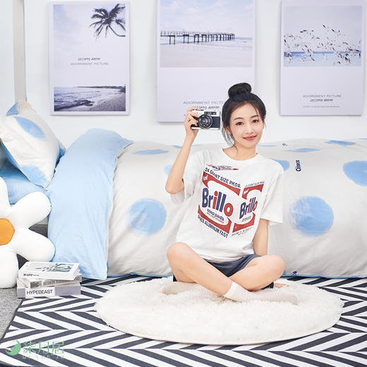 蓝圆映雪  三件套 商品图4