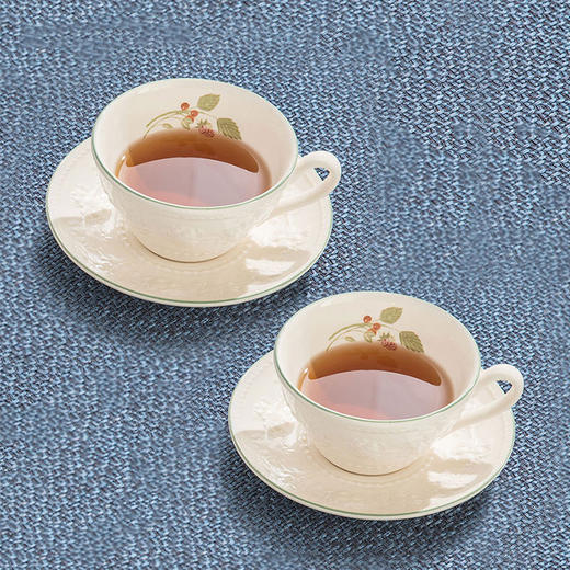 WEDGWOOD欢愉假日树莓杯碟套装 商品图8