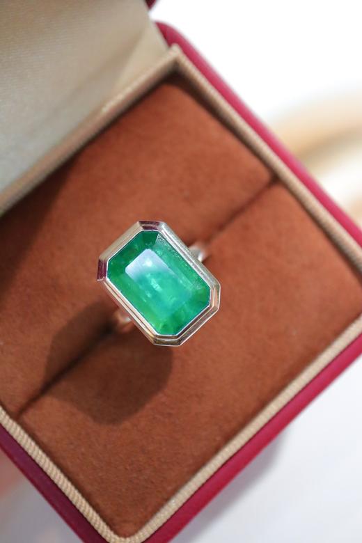 5.52ct 祖母绿戒指 商品图5