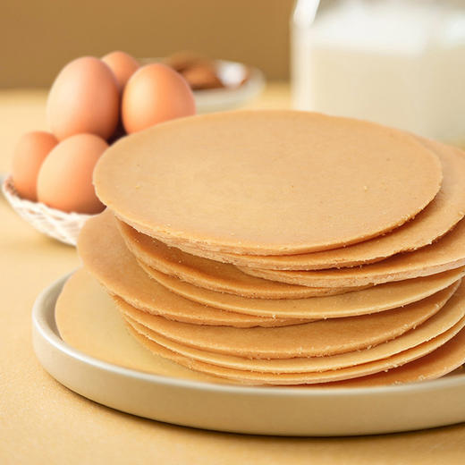 铁棍山药鲜蛋饼60% 非油炸健康零食 商品图0