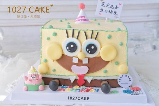 1027CAKE |立体海绵宝宝 派大星（提前2天预订） 商品图1