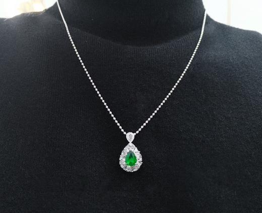 1.55ct 祖母绿戒指吊坠 商品图6
