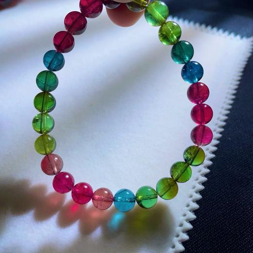 15.4g 7mm 碧玺手链 商品图7