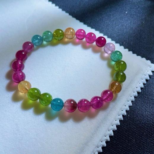 16.8g 7.8mm 碧玺手链 商品图0