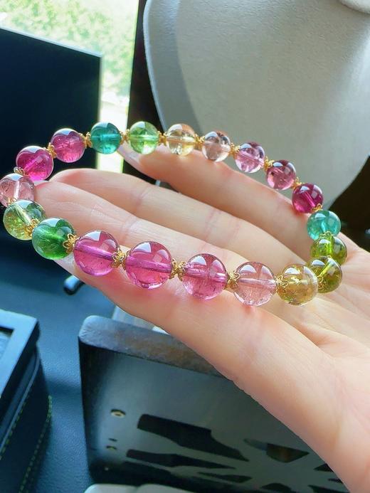 19.75g 8.2mm 碧玺手链 商品图6