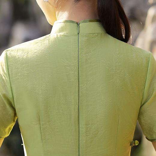 新中式天丝改良奥黛旗袍双层QMR 商品图4