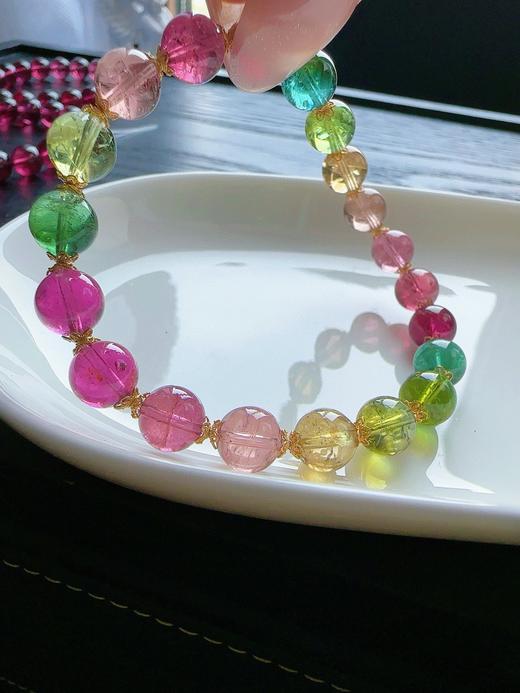 19.75g 8.2mm 碧玺手链 商品图2