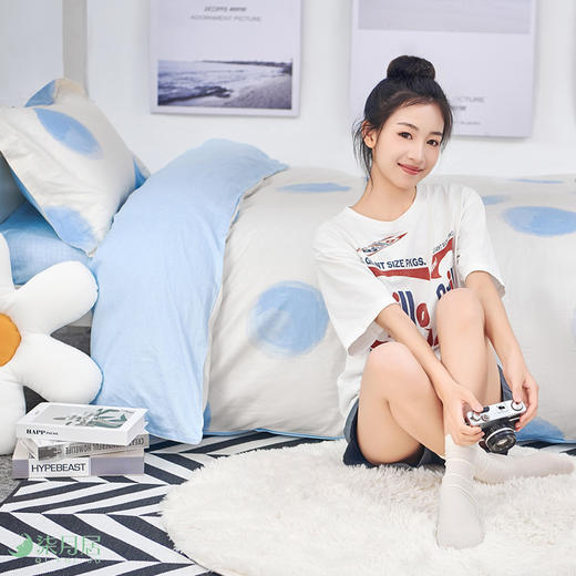 蓝圆映雪  三件套 商品图5