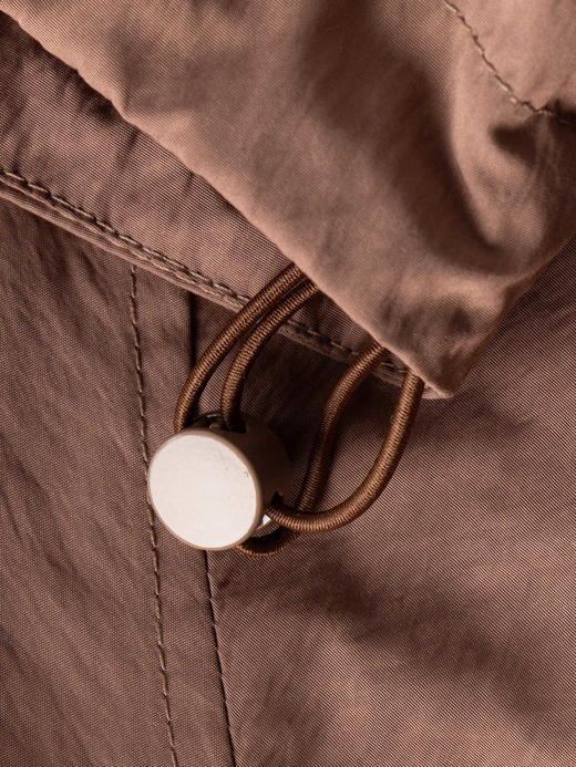 COCO ZONE 设计感连帽抽绳外套纯色长袖休闲上衣CC2C1264 商品图9