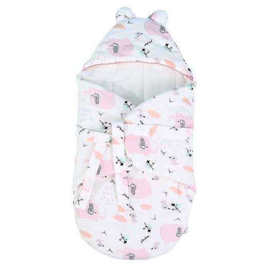 春秋婴儿防惊跳襁褓巾初生宝宝纯棉保暖包被 新生儿睡袋抱被睡袋 商品图4