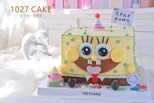 1027CAKE |立体海绵宝宝 派大星（提前2天预订） 商品图4
