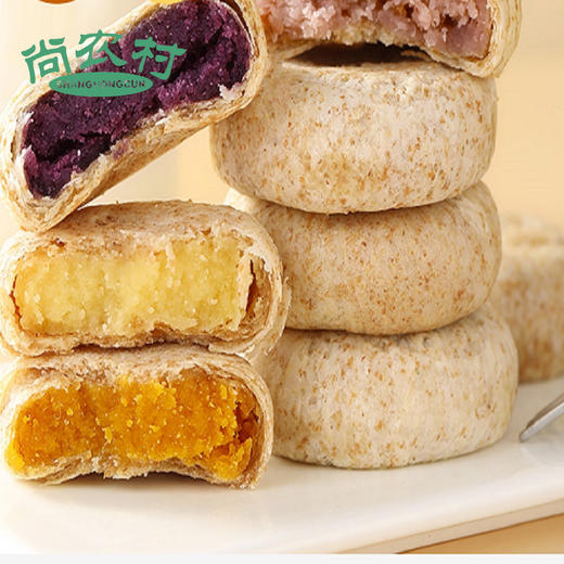 全麦饼500克(绿豆/芋泥/紫薯/南瓜) 原产地发货 商品图0