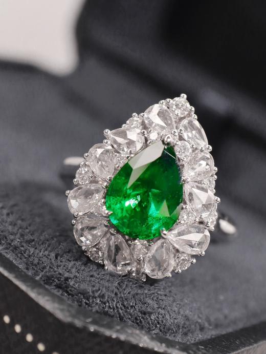 1.55ct 祖母绿戒指吊坠 商品图0