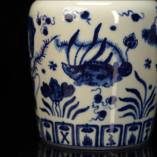 造悟堂｜青花 和气木盖罐（大号）1000ml 商品图3