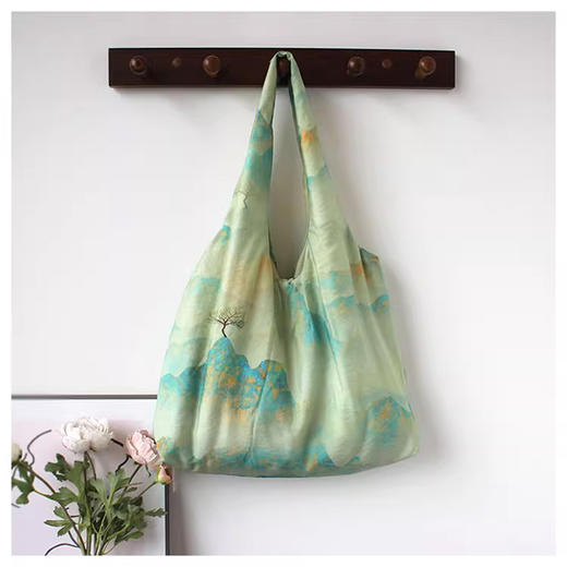 裁缝学苑AQ323 文艺国风新中式单肩腋下包禅意小众布袋单肩包纸样 商品图1